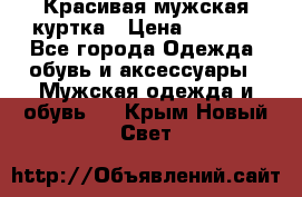 Красивая мужская куртка › Цена ­ 3 500 - Все города Одежда, обувь и аксессуары » Мужская одежда и обувь   . Крым,Новый Свет